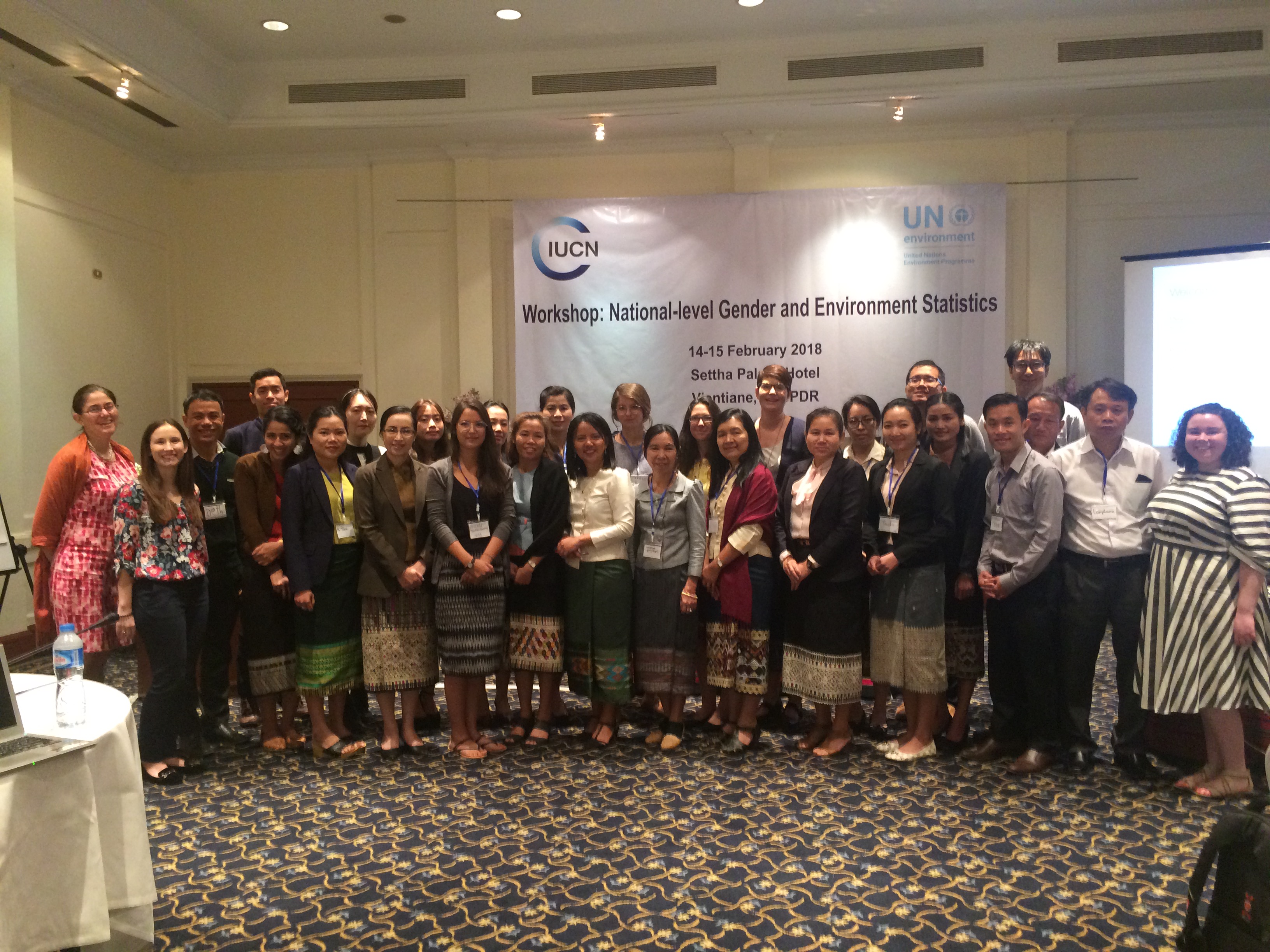  Country mission to Lao PDR - Measuring Gender-Environment Statistics