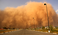Forecasting and early warning of dust storms