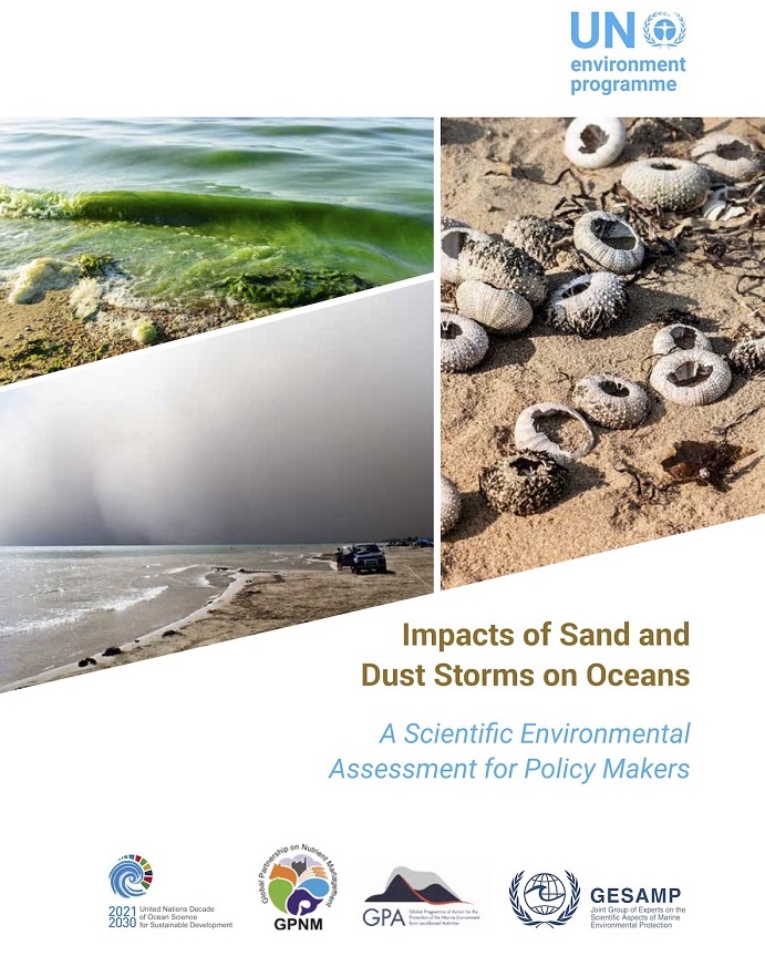 Impacts of sand storms and Dust on oceans